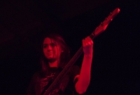 Unknown bass player for The Red Paintings