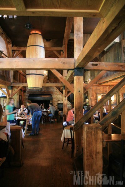 Rustic interior of Jolly Pumpkin