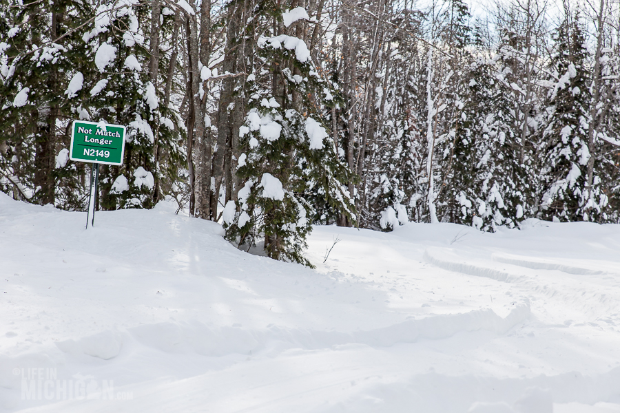 Yellow Dog River Snowshoe - U.P. Winter - 2014 - 19