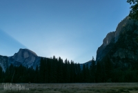 Yosemite National Park - Half Dome Sunrise - 2014