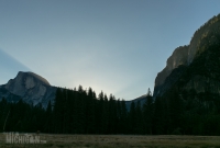 Yosemite National Park - Half Dome Sunrise - 2014