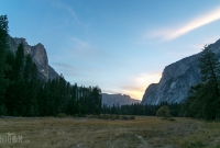 Yosemite National Park - Valley Sunset - 2014