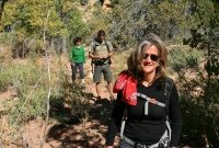 Friends on the Spring Creek trail