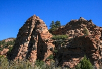 Beehive sandstone on the Hop Valley trail