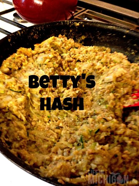 Bettys Zucchini Hash 