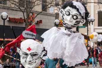 FestiFools Parade Ann Arbor MI 2014