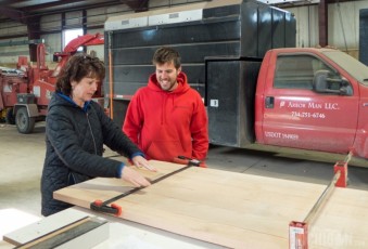 Checking out the new door project