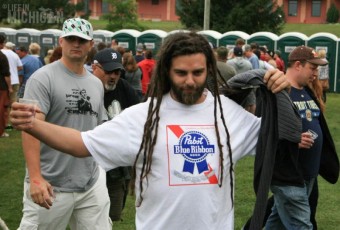 The guy who drove in the Pabst truck