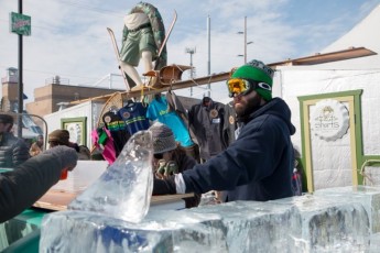 Ice bar at Shorts!