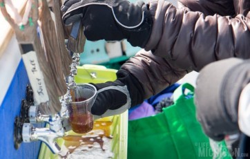 Pouring the goodness