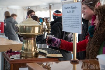 Pouring the goodness at Kuhnhenn