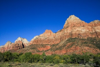 Mount Spry at entrance to Zion