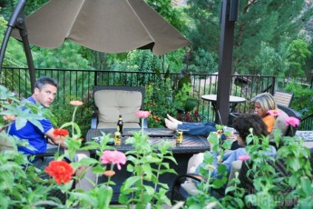 Chillin at the Cliffrose Lodge in Springdale, Utah