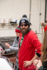 Chris Lasher sporting some sweet long-johns