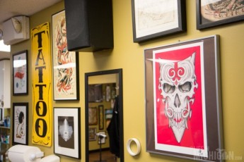 More artwork inside Name Brand