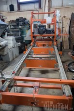 The mill for smaller (24in) logs