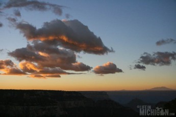 Whimsical clouds on the North Rim