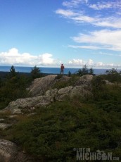 Hogback Mountain Hike view of Lake Superior 