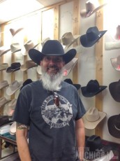 Cowboy Chuck - at the Boot Barn in Las Vegas