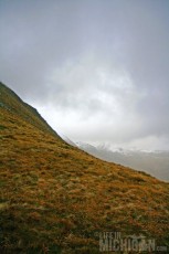 Peaking over at Am Bodach