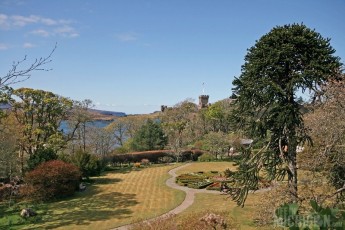 Dunvegan Castle gardens, Isle of Skye, Scotland 