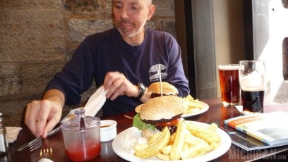 Vegan Food at the Albanach in Edinburgh Scotland  