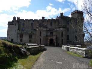 Dunvegan Castle gardens, Isle of Skye, Scotland 