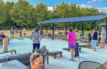 Photo courtesy of Evan Meili - Wolverine Pickleball in Ann Arbor