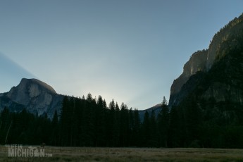 Yosemite National Park - Half Dome Sunrise - 2014