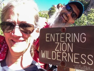 Hop Valley wilderness sign