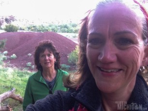 Brenda and Angie on the Watchman trail