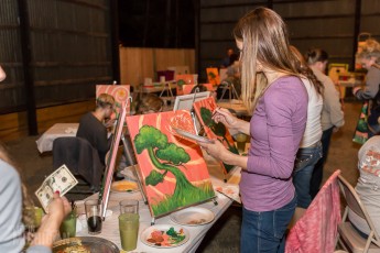 Beers and Brushes - Dark Horse - 2015-48