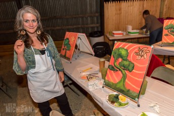 Beers and Brushes - Dark Horse - 2015-53