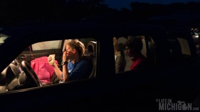 Hanging out in the car