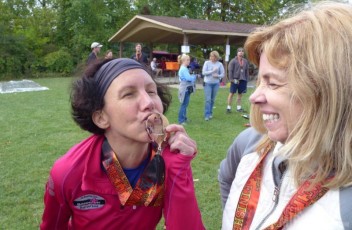 More of Anne and her love for the finisher medal