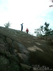 Hogback Mountain Hike rock scramble 