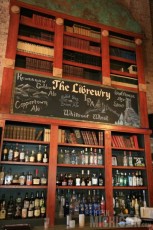 Awesome chalk art at the Library Pub
