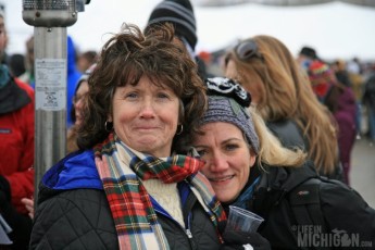 Brenda and Angie enjoying the Winter Beer Fest