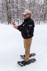 Pictured Rocks Snowshoe - U.P. Winter - 2014 -10