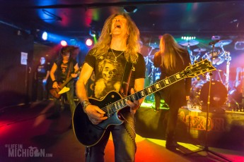 Saxon @ The Token Lounge - 20150916 - ChuckMarshall