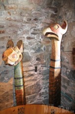 Viking relics at Eilean Donan Castle