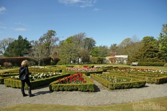 Flower garden at Dunvegan Castle