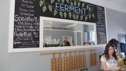 Beer selection and friendly staff at Brewery Ferment