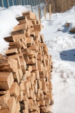 Wood that can't be milled is sold for firewood