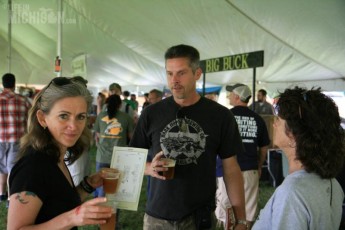 Fun in the beer tent!