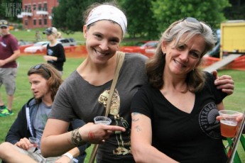 Jill from Greenbush with Brenda and her new tattoo