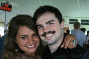 Cute couple at the fest