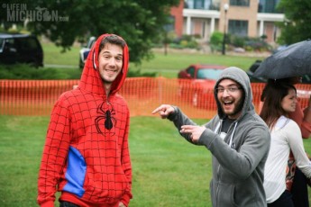 Spiderman makes an appearance!