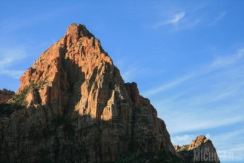 Closeup of the Watchman at dawn