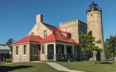 Inside the Old Mackinac Point Lighthouse